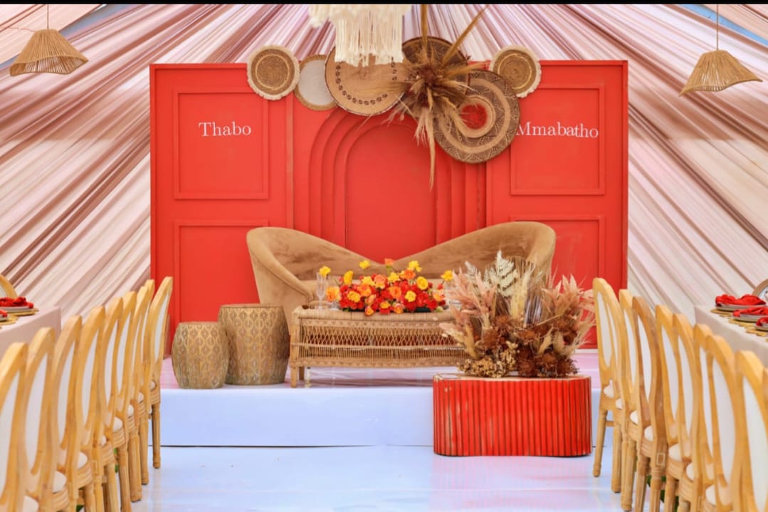 Beautiful event design by Moshashane Events